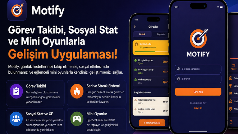 Görev Takibi ve Mini Oyunlarla Gelişim Uygulaması