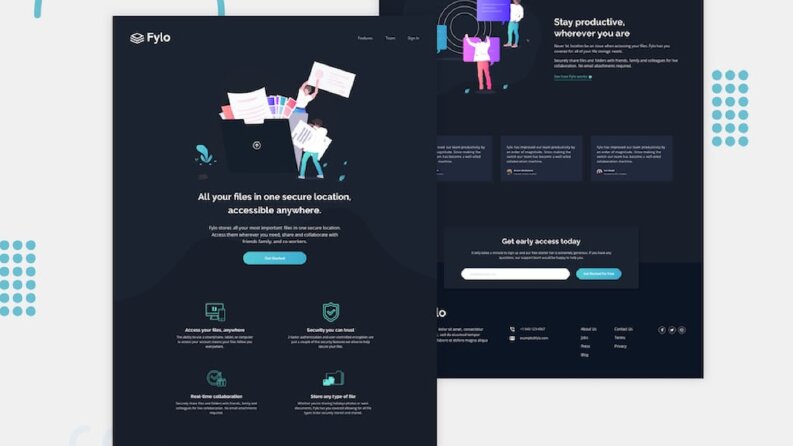 Fylo Website (figma to code)