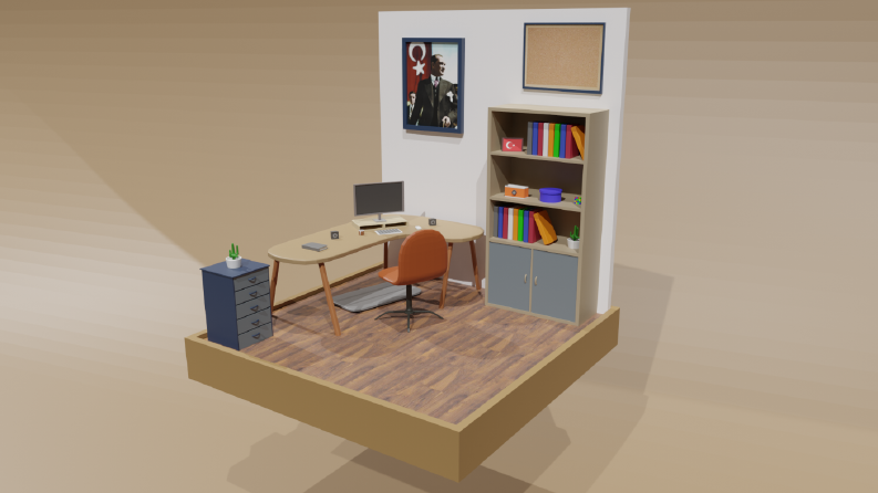 3 Boyutlu ofis tasarımı