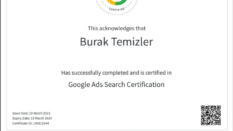 Google Ads Search Certification