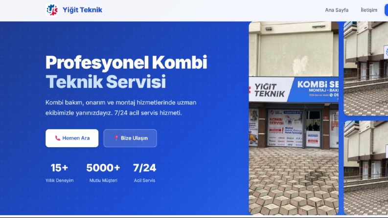 Teknik servis sitesi SEO yönetim