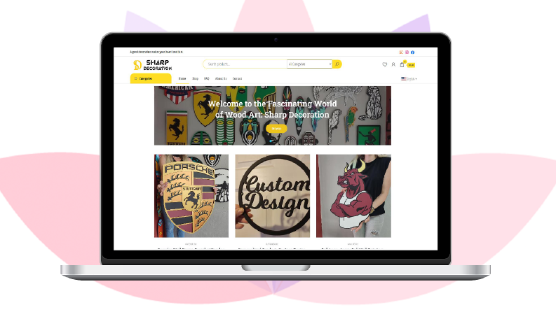 Sharp Decoration | e-Ticaret Site