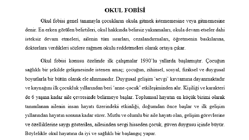 Makale/Metin/İçerik Yazımı