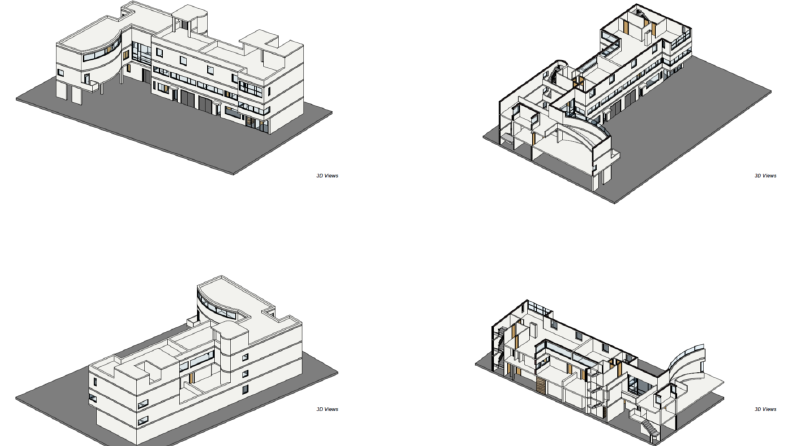 3 Boyutlu Modellemeler (Revit)