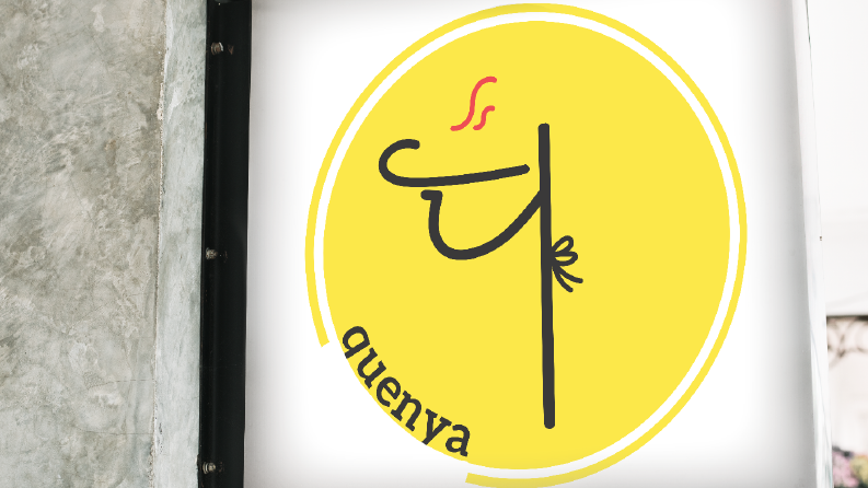 Quenya Restaurant Logo Tasarımı
