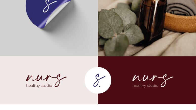 Nurs Healthy Studio - Marka Kimliği ve Kartvizit Tasarımı