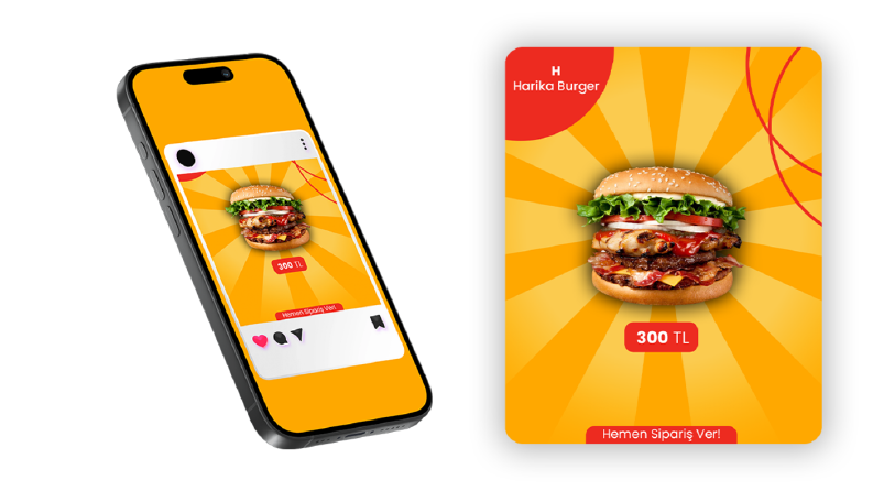 Hamburger Instagram Gönderisi