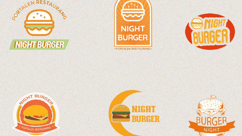 Burger logo tasarımı