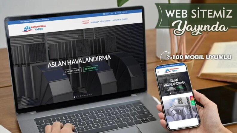 www.havalandirmayapimi.com  Anahtar Teslim Web Sitesi