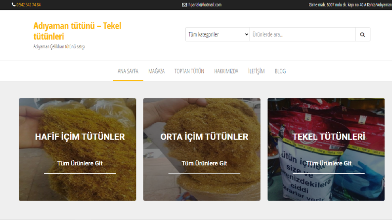 SEO uyumlu E-ticaret sitesi tasarımı 