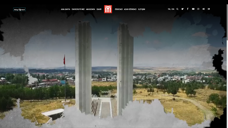 Muş Alparslan Üniversitesi Web Sayfası ve Birim Sayfaları