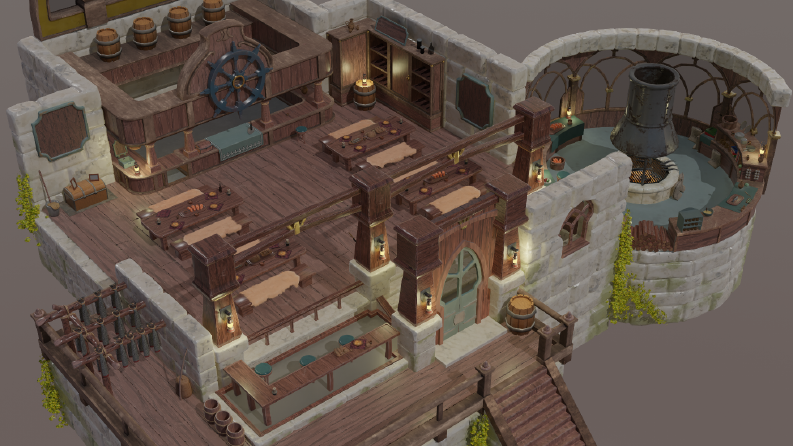 Stylized Tavern