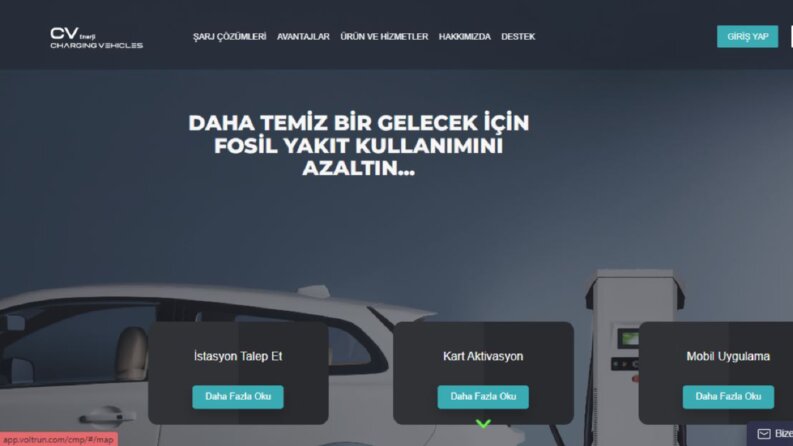 CW Enerji Website