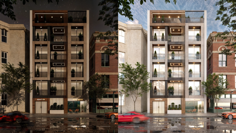 Apartman Dış Cephe Tasarımı