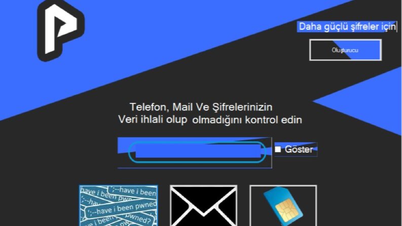 Şifre Yöneticisi ve Güvenlik Kontrol Uygulaması