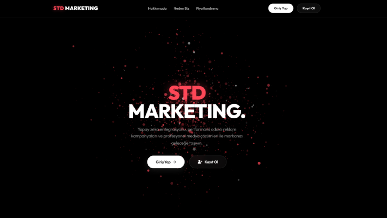 STD marketing web sitesi 