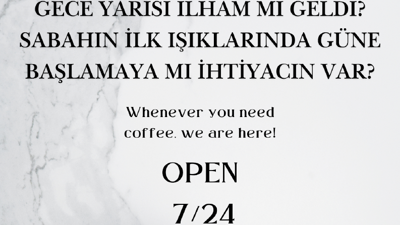 Cafe görsel tasarımı
