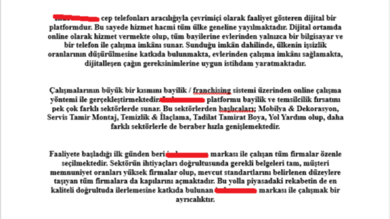 Şirket Tanıtım Yazısı