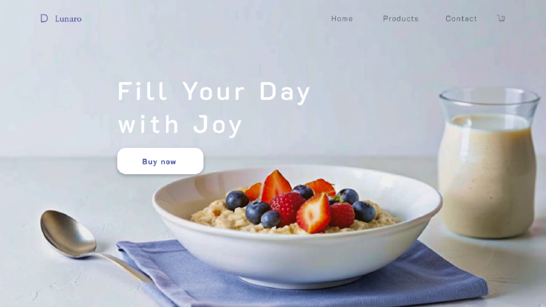 Blu Dots – Minimalist Ürün Sayfası UI Tasarımı