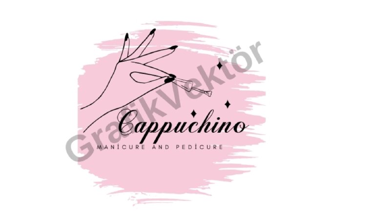 Nail & Art Logo Desing Cappuchino