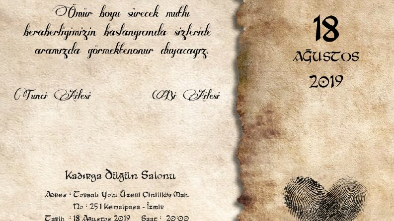 İş örneğim