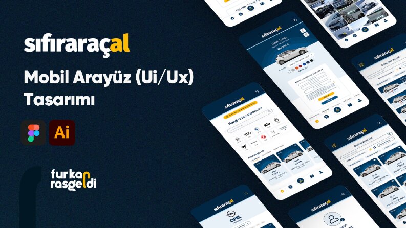 Sifiraracal.com Mobil Uygulama Tasarımı