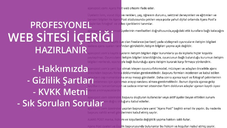 İş örneğim