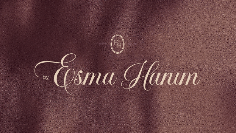 Esma Hanım Retro Premium Logo Tasarımı
