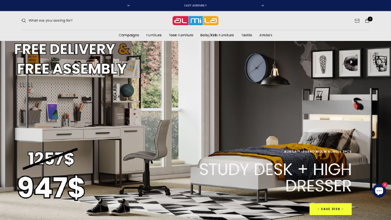 Almila - Shopify Websitesi