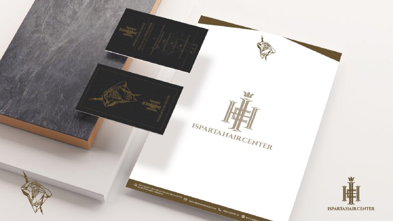 Isparta Hair Center Kurumsal Kimlik