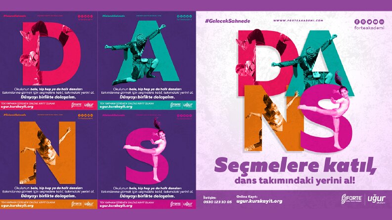 Uğur Okulları / Forte Akademi - Kampanya Görselleri