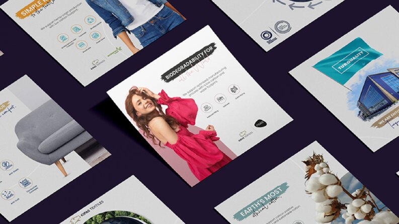 Kipaş Textiles Sosyal Medya Tasarımları