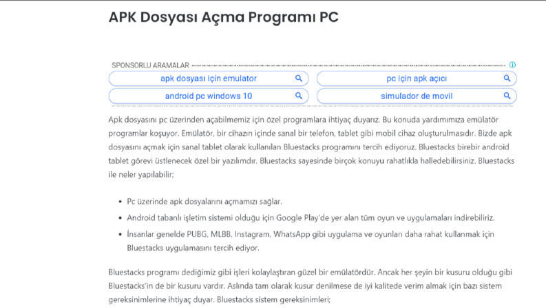 Seo Uyumlu İçerik 
