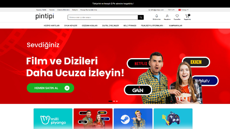 E-Pin Web Sitesi