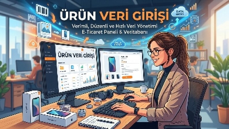 E-ticaret siteleriniz ve pazaryerleri için profesyonel ürün veri girişi yapabilirim