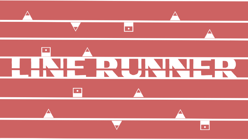 LINE RUNNER OYUNU KAPAK+LOGO TASARIMLARI