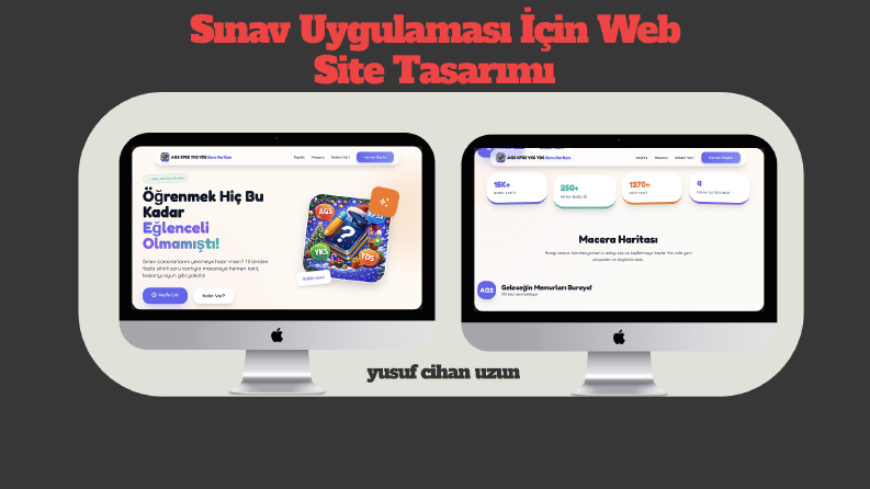 Sınav Uygulaması İçin Geliştirdiğim Web Sitesi