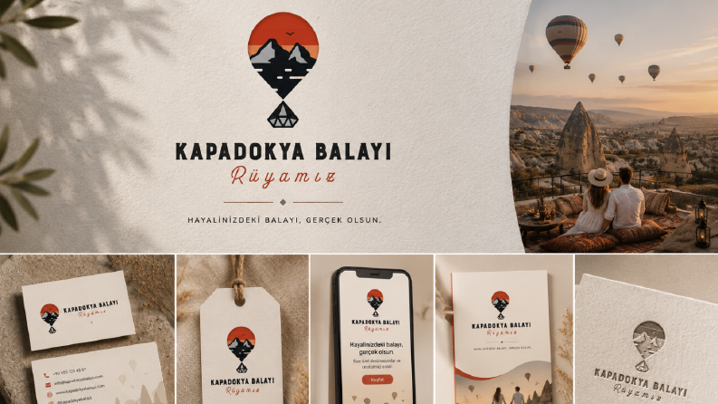 Kapadokya Balayı Rüyamız | Logo & Marka Kimliği