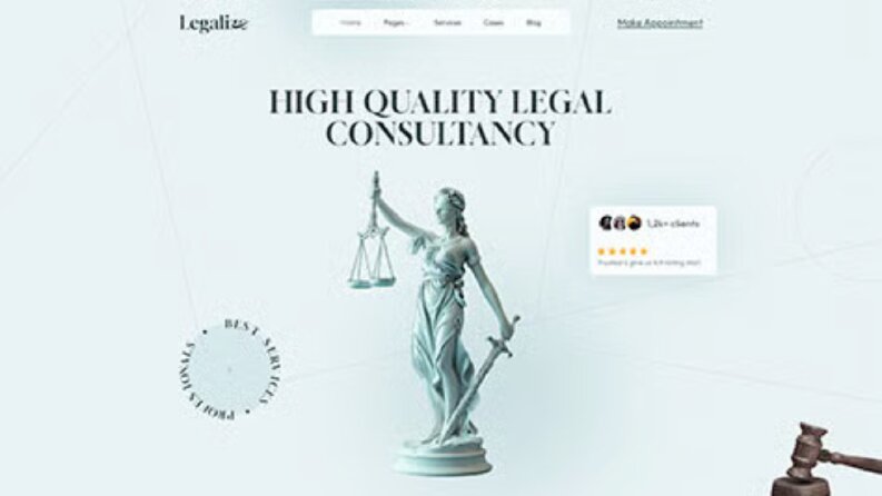 Hukuk Bürosu Web Sitesi / Legalize