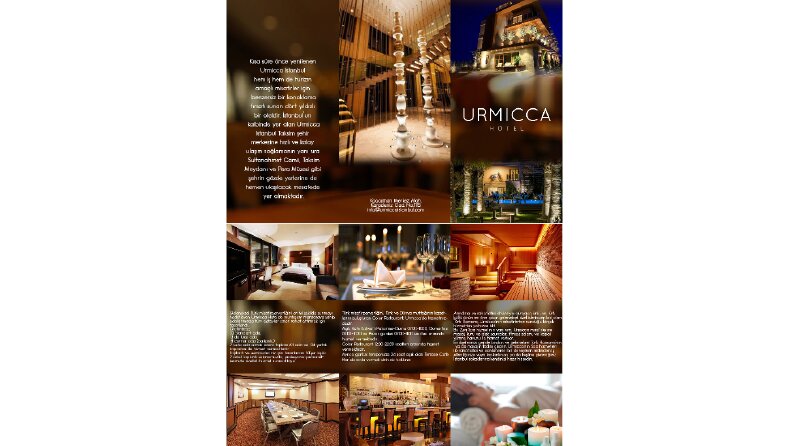 Urmicca Hotel Broşür Örneği