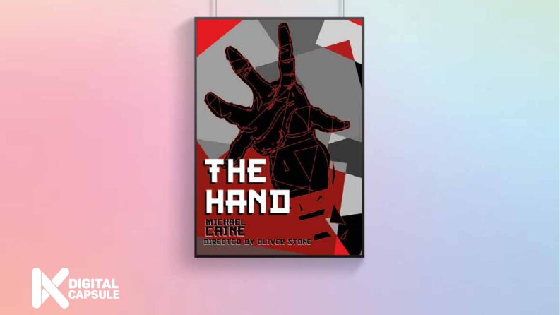 Poster Tasarımı Proje Örneği - The Hand