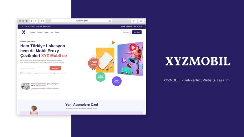 XYZ Mobil Website