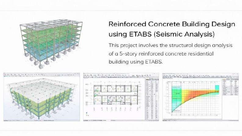 ETABS & SAP2000 Structural Analysis Deprem & Statik Analiz 