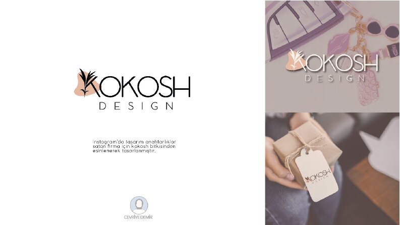 KOKOSH DESIGN LOGO TASARIMI