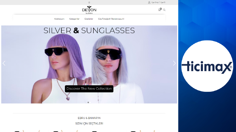 Devonbysisters.com Ticimax Tasarım Özelleştirme ve Kurulum