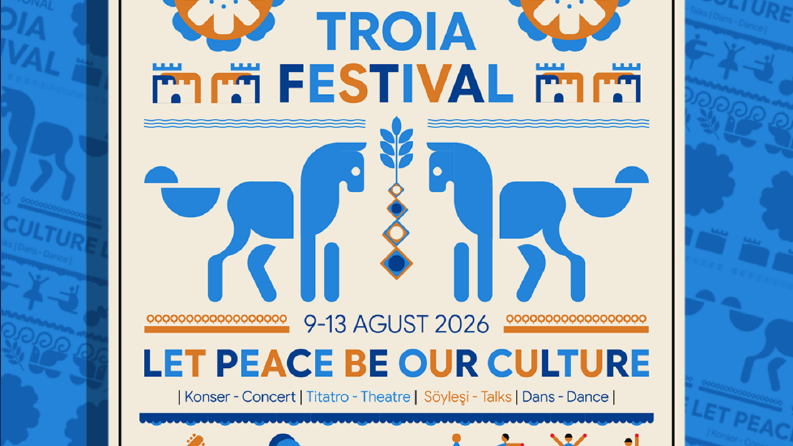63. Uluslararası Troya Festivali Afiş Tasarımı