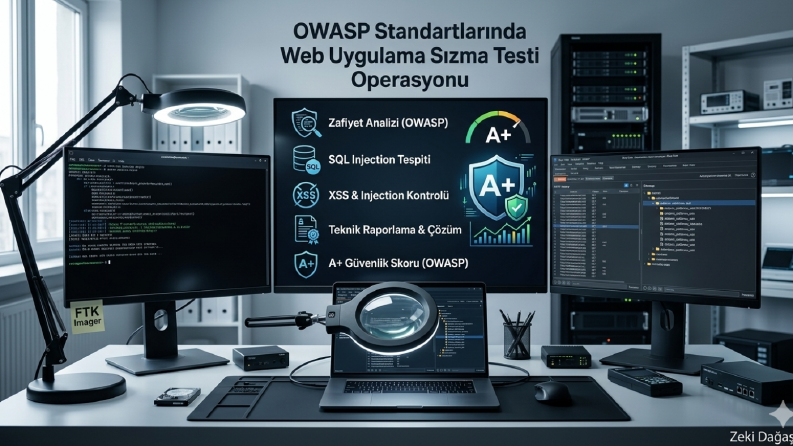 OWASP Standartlarında Web Uygulama Sızma Testi Operasyonu