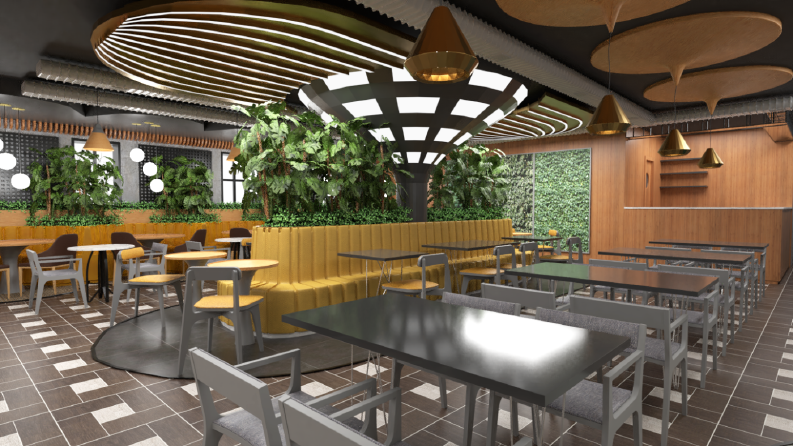 Restorant 3D Görselleştirme Çalışmam