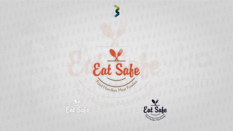 Eat Safe Logotayp Tasarımı