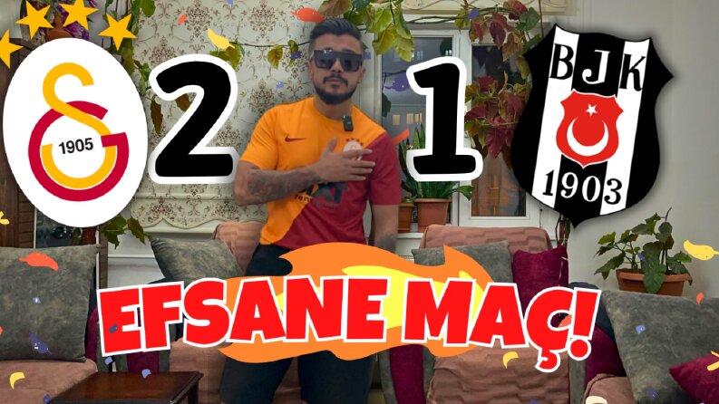 Burada bir maç videousu için dikkat çekici bir kapak fotoğra